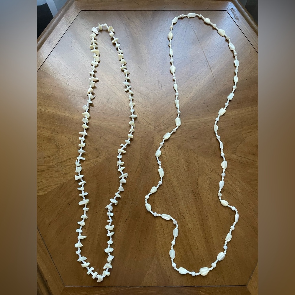 A Pair of Beautiful Shell Necklaces